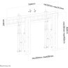 Neomounts VW1000 Videowall Mount 32-75i