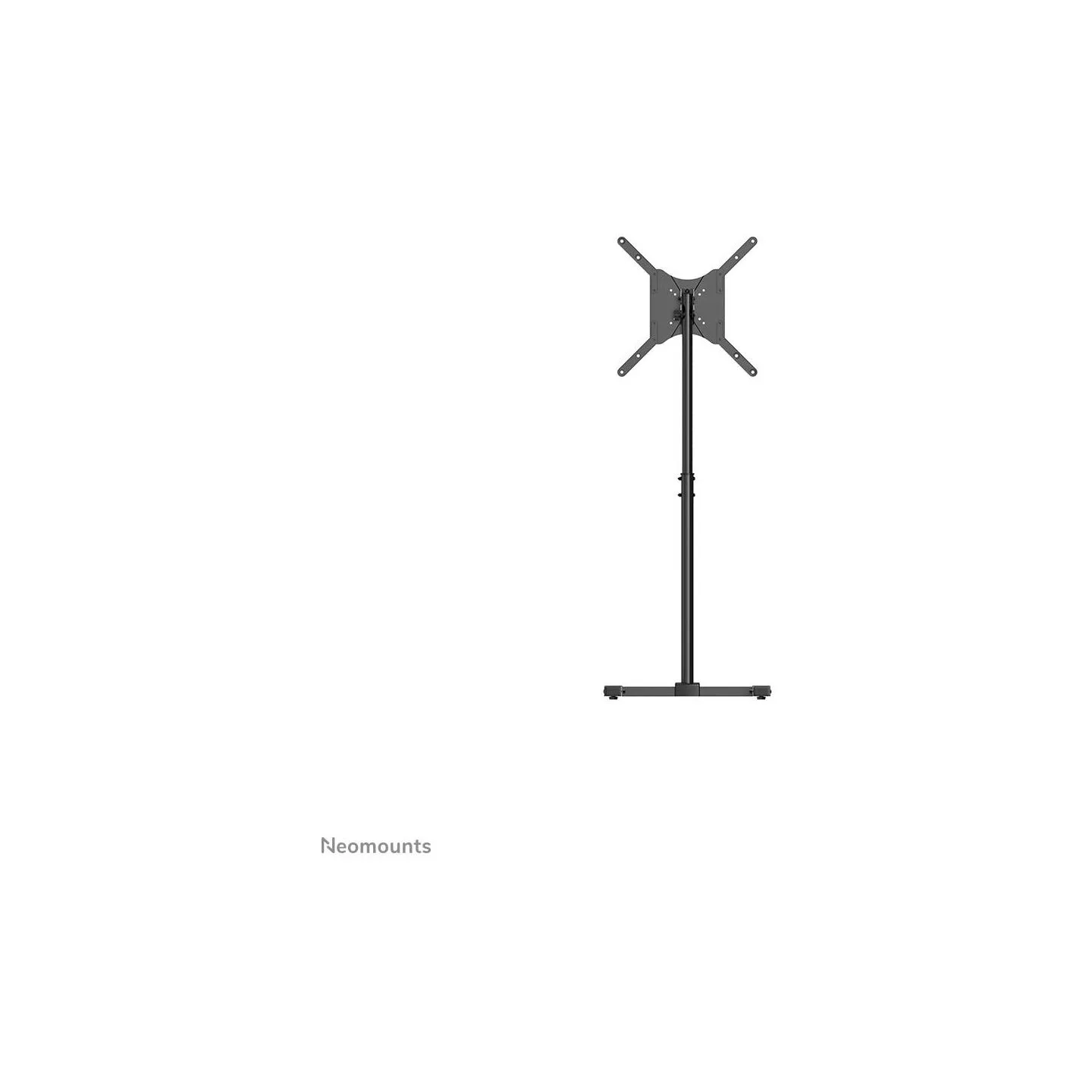 Neomounts NEWSTAR FLAT SCREEN FLOOR STAND (HEIGHT: 75-124 CM) 10-55" BLACK