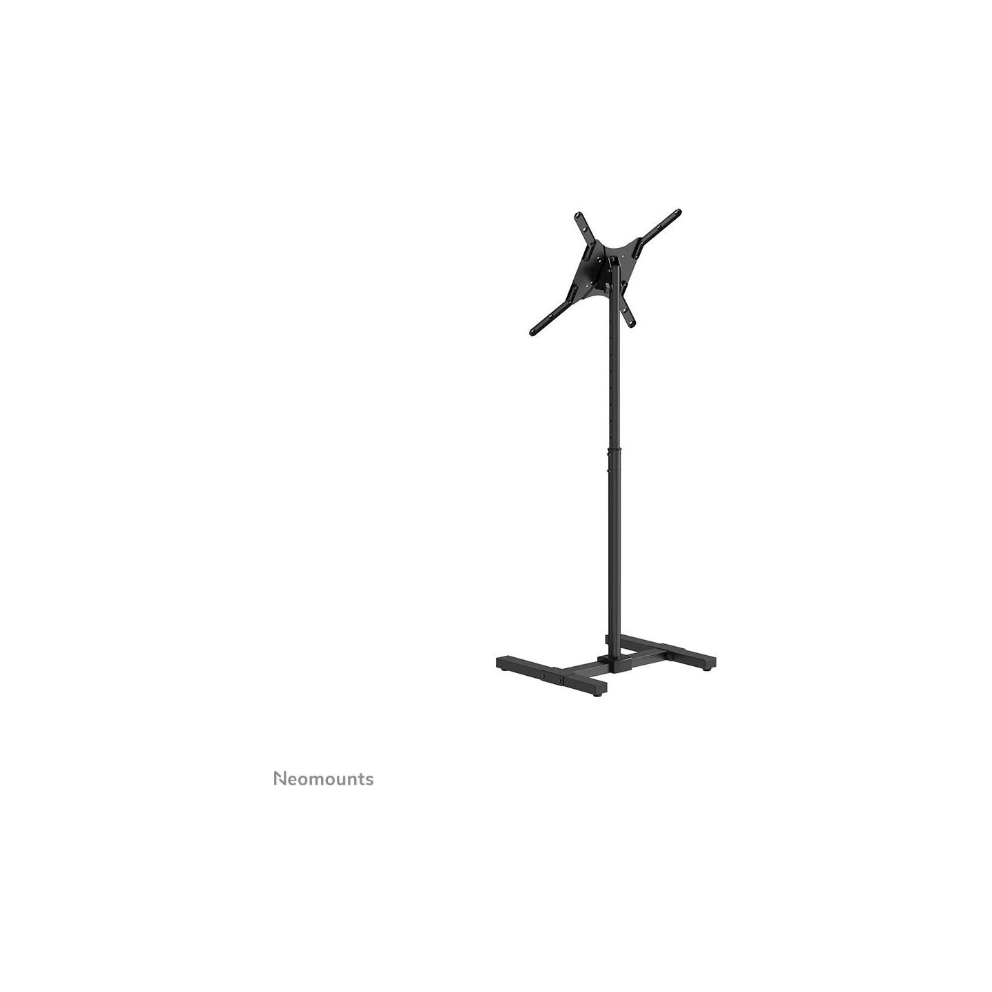 Neomounts NEWSTAR FLAT SCREEN FLOOR STAND (HEIGHT: 75-124 CM) 10-55" BLACK