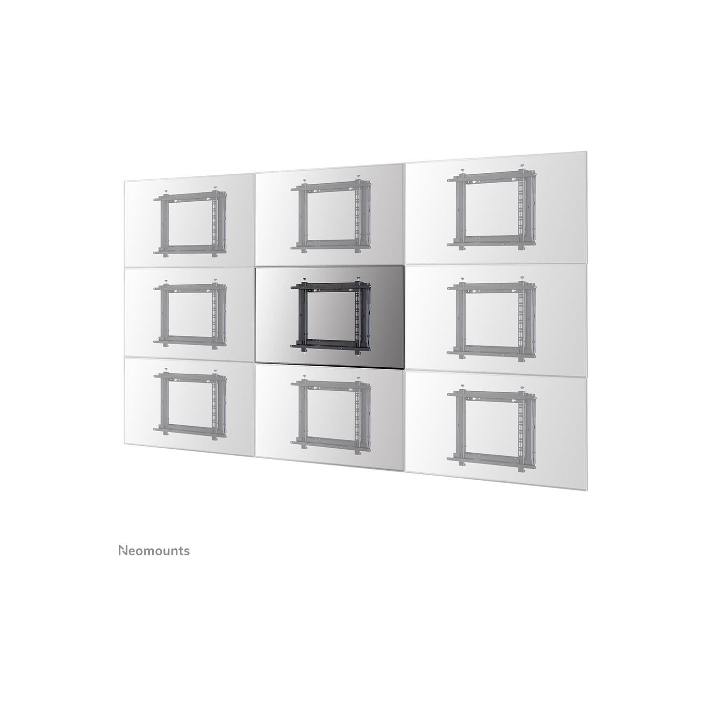 Neomounts WALL MOUNTED VIDEO WALL MOUNT (POP-OUT/LPORTRAIT & LANDSCAPE, PRE-ASSEMBLED)