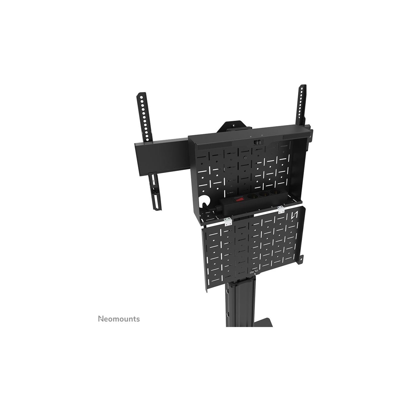 Neomounts MOVE UP DISPLAY FLOOR STAND (32-75") SOLID STEEL FLOOR PLATE