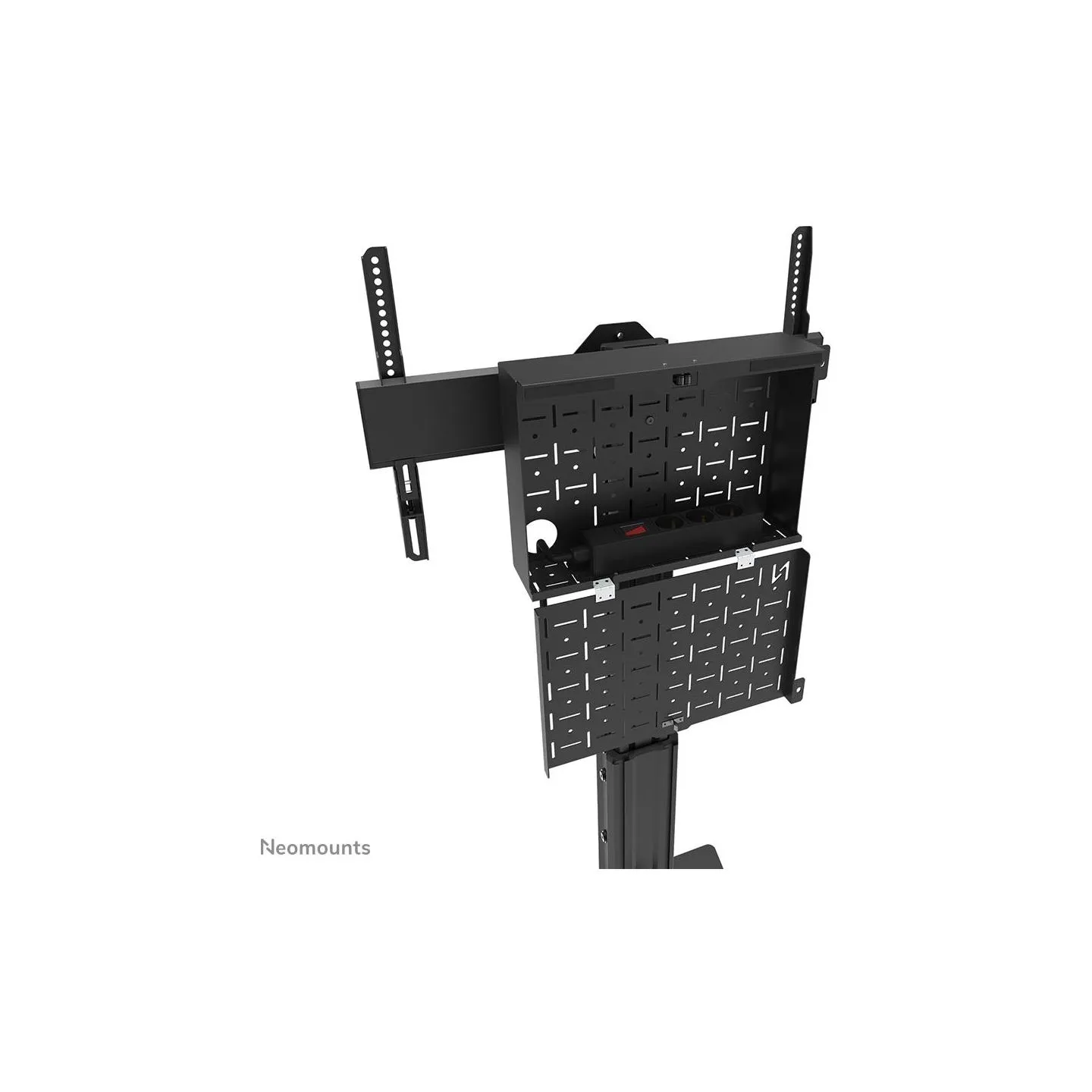 Neomounts MOVE UP DISPLAY FLOOR STAND (32-75") SOLID STEEL FLOOR PLATE