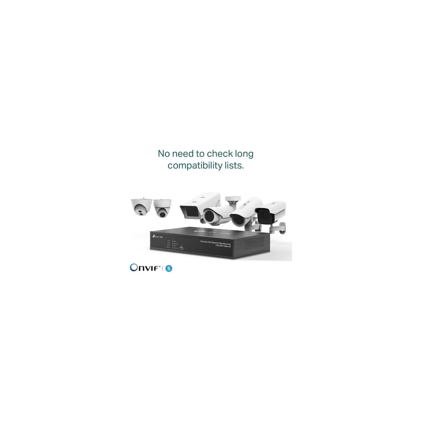 Tp-Link NET VIDEO RECORDER 4CH POE+/VIGI NVR1004H-4P TP-LINK