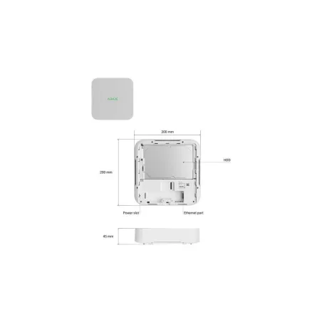 Ajax NET VIDEO RECORDER 8CH/WHITE 70936 AJAX