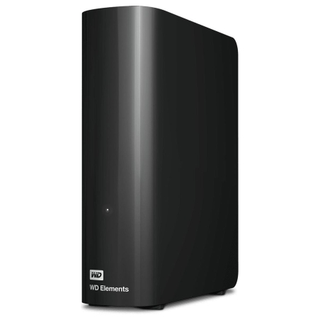 WD External HDD|WESTERN DIGITAL|Elements Desktop|WDBWLG0160HBK-EESN|16TB|USB 3.0|Drives 1|Black|WDBWLG0160HBK-EESN