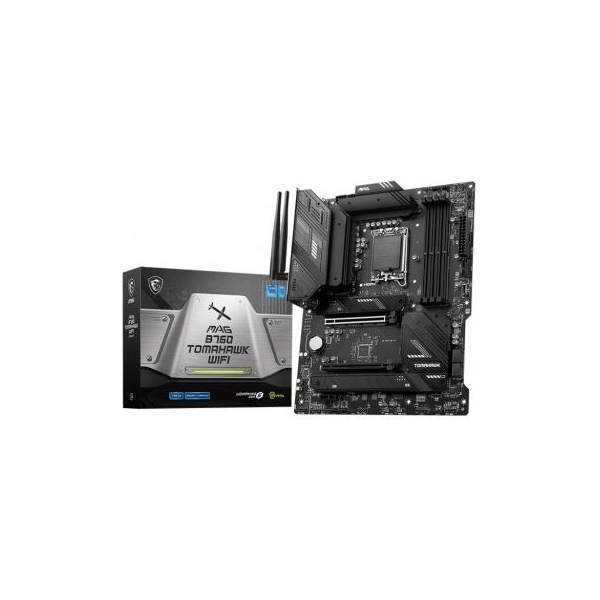 MSI | MAG B760 TOMAHAWK WIFI | Processor family Intel | Processor socket LGA1700 | DDR5 | Supported hard disk drive interfaces S