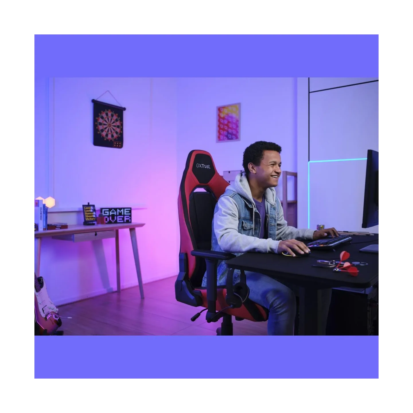 Trust GAMING CHAIR GXT 714R RUYA/RED 25064 TRUST