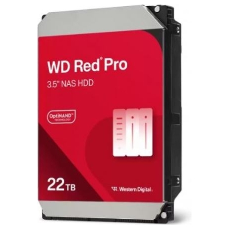 WD HDD|WESTERN DIGITAL|Red Pro|22TB|SATA|512 MB|7200 rpm|3,5"|WD221KFGX