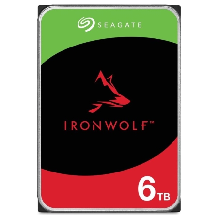 Seagate IronWolf hard drive 6TB 3,5 256MB ST6000VN006