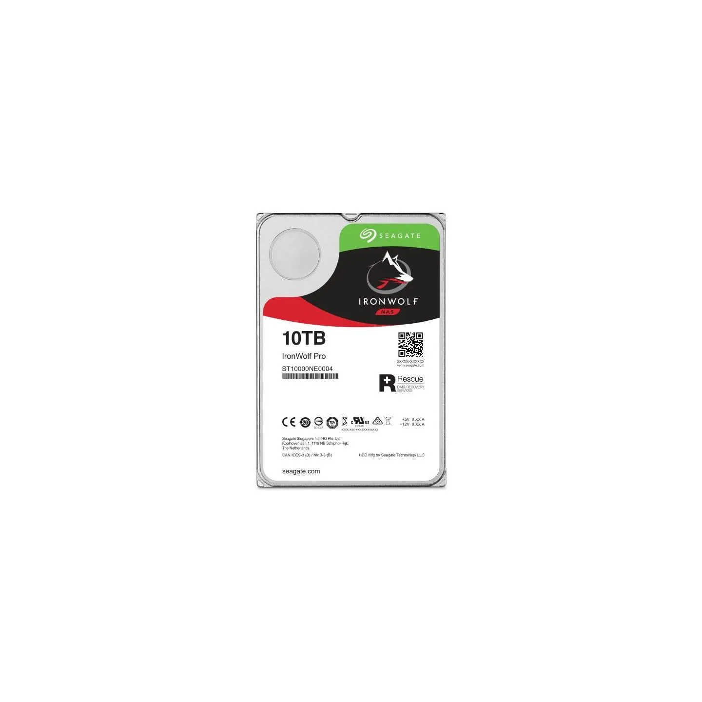 Seagate Drive IronWolfPro 10TB 3.5 256MB ST10000NT001