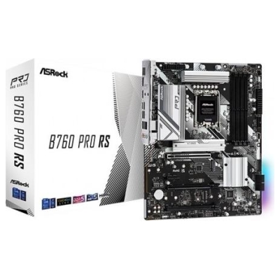 Asrock Motherboard B760 Pro RS s1700 4DDR5 DP/HDMI/eDP M.2 ATX