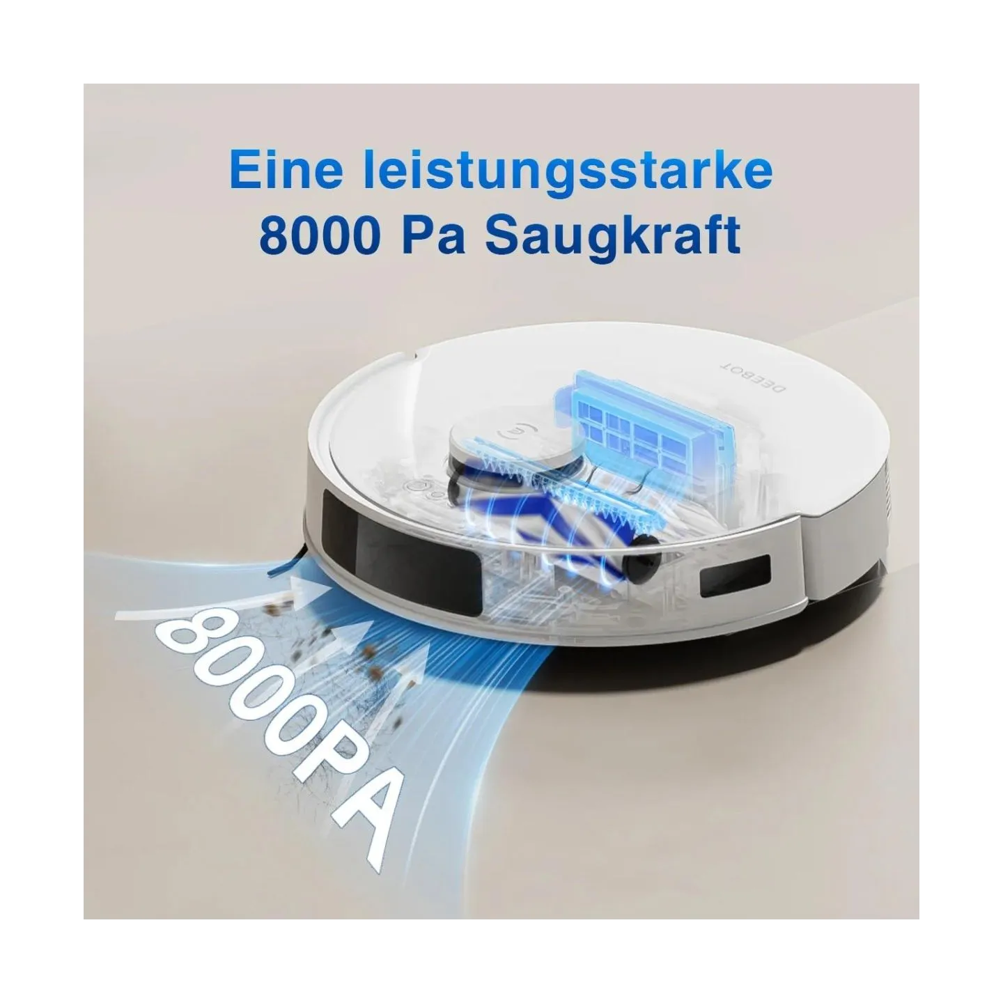 Ecovacs VACUUM CLEANER ROBOT/WHITE DEEBOT N20 ECOVACS