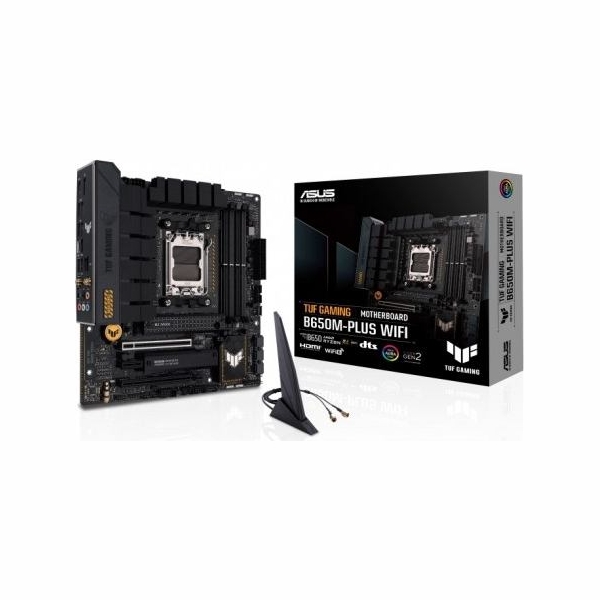Asus Motherboard TUF GAMING B650M-PLUS WIFI AM5 4DDR5 HDMI mATX