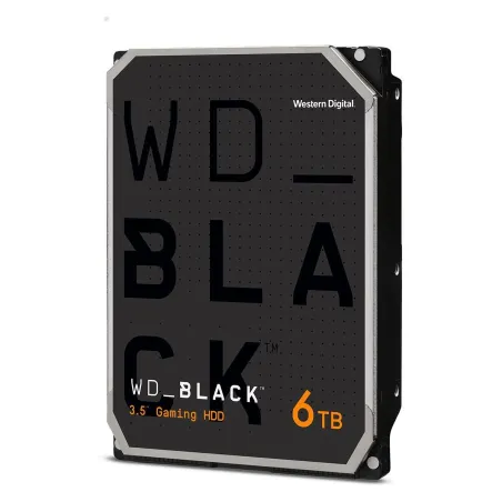 WD HDD|WESTERN DIGITAL|Black|6TB|SATA|128 MB|7200 rpm|3,5"|WD6004FZWX