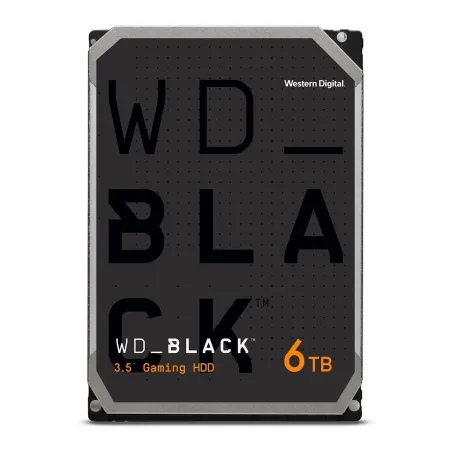 WD HDD|WESTERN DIGITAL|Black|6TB|SATA|128 MB|7200 rpm|3,5"|WD6004FZWX