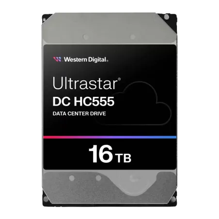 WD HDD|WESTERN DIGITAL|Serial ATA III|3.5 "|Buffer 512 MB|7200 RPM| 16 TB|Western Digital Ultrastar DC HC555|Ultrastar DC HC555|