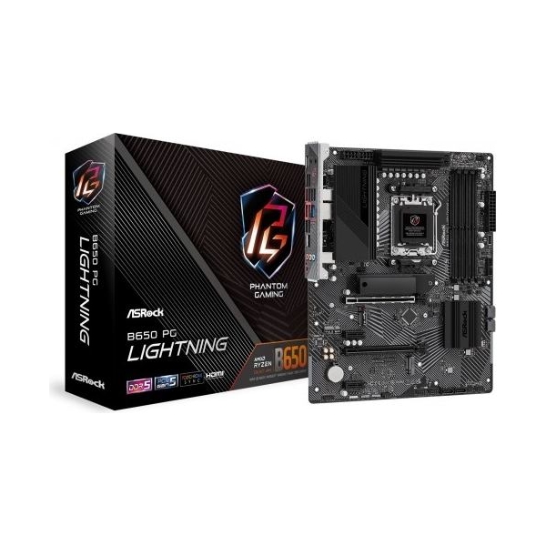 Asrock B650 PG LIGHTNING AM5 4DDR5 HDMI M.2 ATX