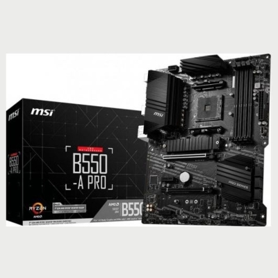 MSI B550 A-PRO AM4 4DDR4 HDMI/DP M.2 ATX