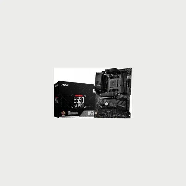 MSI B550 A-PRO AM4 4DDR4 HDMI/DP M.2 ATX