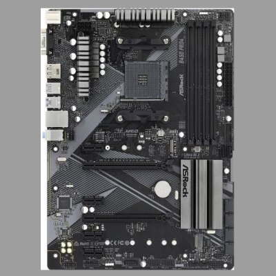 Asrock Mainboard|ASROCK|AMD B450|SAM4|ATX|4xPCI-Express 2.0 1x|2xPCI-Express 3.0 16x|2xM.2|Memory DDR4|Memory slots 4|1x15pin D-