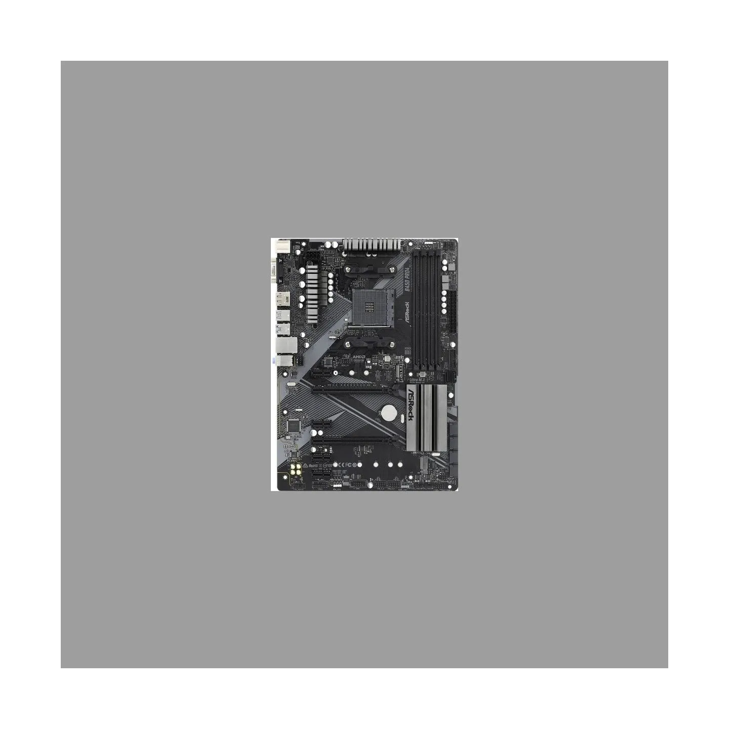 Asrock B450 PRO4 R2.0 AM4 4DDR 4 DP/HDMI M.2 USB3.2 AT