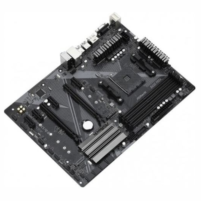 Asrock Mainboard|ASROCK|AMD B450|SAM4|ATX|4xPCI-Express 2.0 1x|2xPCI-Express 3.0 16x|2xM.2|Memory DDR4|Memory slots 4|1x15pin D-