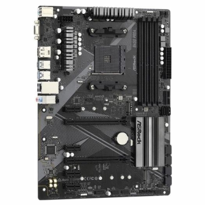 Asrock Mainboard|ASROCK|AMD B450|SAM4|ATX|4xPCI-Express 2.0 1x|2xPCI-Express 3.0 16x|2xM.2|Memory DDR4|Memory slots 4|1x15pin D-