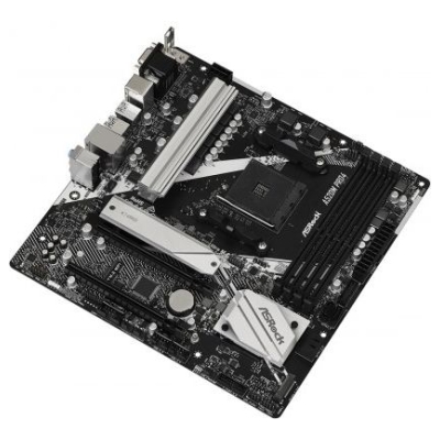 Asrock Motherboard A520M Pro4 AM4 4DDR4 HDMI/DP/VGA M.2 mATX