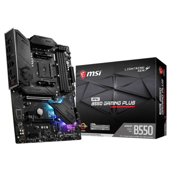 MSI MPG B550 GAMING PLUS AM4 4DDR4 HDMI/DP ATX