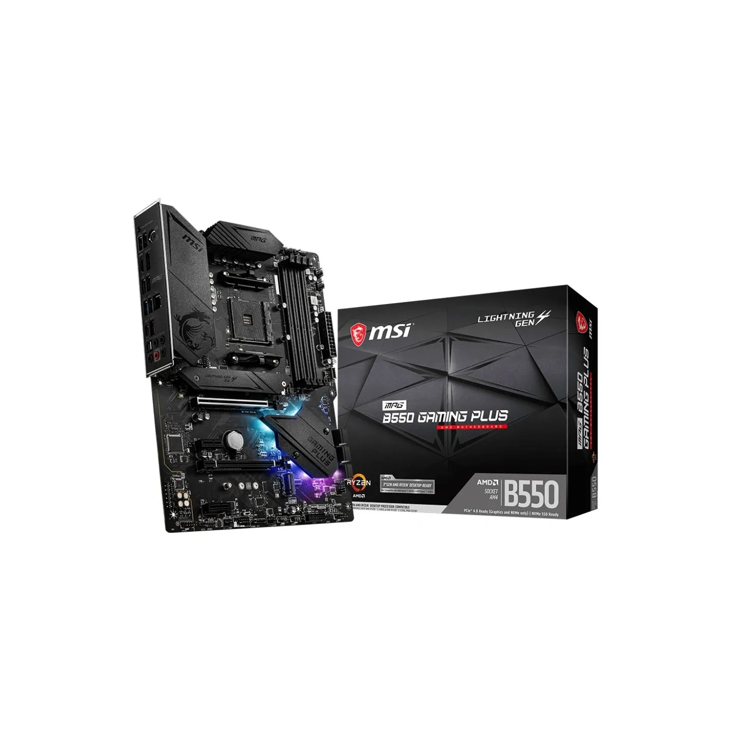 MSI MPG B550 GAMING PLUS AM4 4DDR4 HDMI/DP ATX