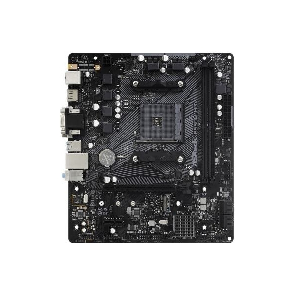 Asrock Motherboard B550M-HDV AM4 2DDR4 HDMI/DVI/D-SUB M.2 mATX