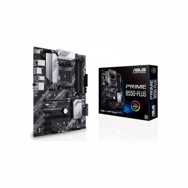Asus Motherboard PRIME B550-PLUS AM4 4DD R4 HDMI/DP M.2 ATX