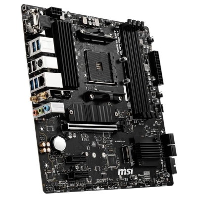 MSI | B550M PRO-VDH WIFI | Processor family AMD | Processor socket AM4 | DDR4 | Memory slots 4 | Chipset AMD B | Micro ATX