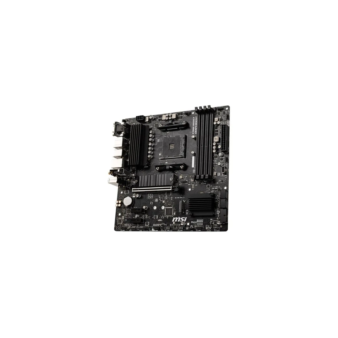 MSI | B550M PRO-VDH WIFI | Processor family AMD | Processor socket AM4 | DDR4 | Memory slots 4 | Chipset AMD B | Micro ATX