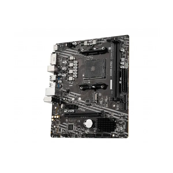 MSI | A520M-A PRO | Processor family AMD | Processor socket AM4 | DDR4 | Memory slots 2 | Chipset AMD A | Micro ATX