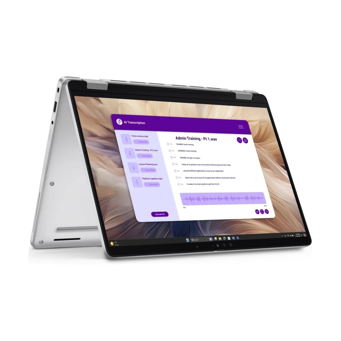 Dell Notebook|DELL|Pro Plus|Pro Plus 2-in-1 (PB14250)|CPU  Core Ultra|u5-235U|2000 MHz|CPU features vPro|14"|Touchscreen|RAM 16G