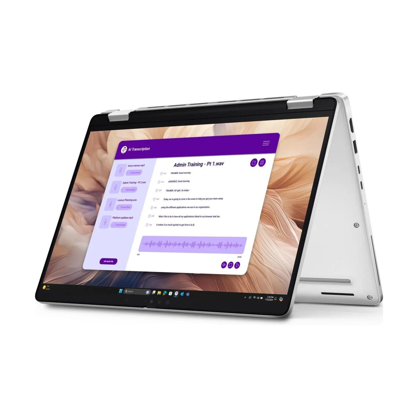Dell Notebook|DELL|Pro Plus|Pro Plus 2-in-1 (PB14250)|CPU  Core Ultra|u5-235U|2000 MHz|CPU features vPro|14"|Touchscreen|RAM 16G