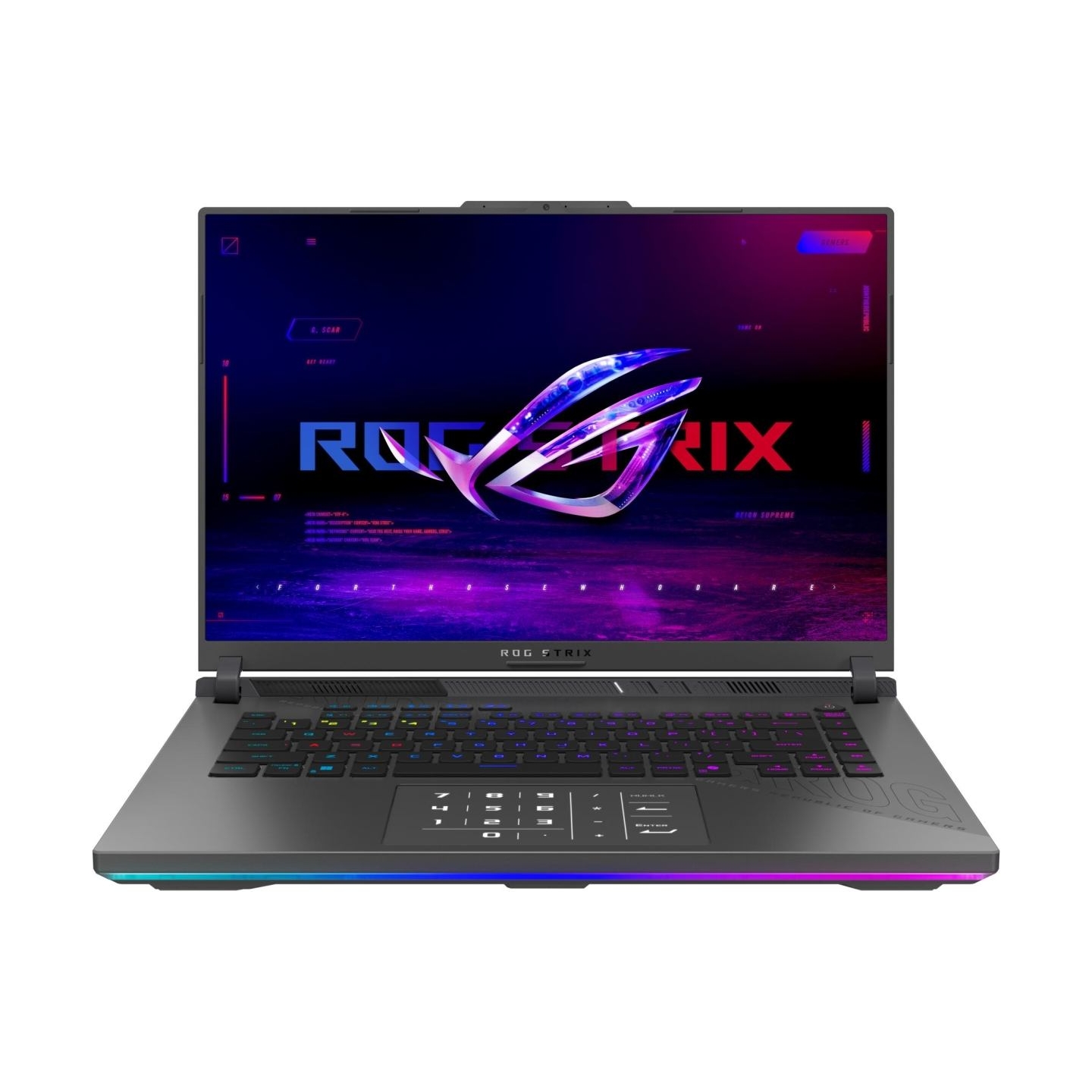 Asus Notebook|ASUS|ROG Strix|G16 (2025)|G614FR-S5022W|CPU  Ryzen 9|9955HX|2500 MHz|16"|2560x1600|RAM 16GB|DDR5|5600 MHz|SSD 1TB|