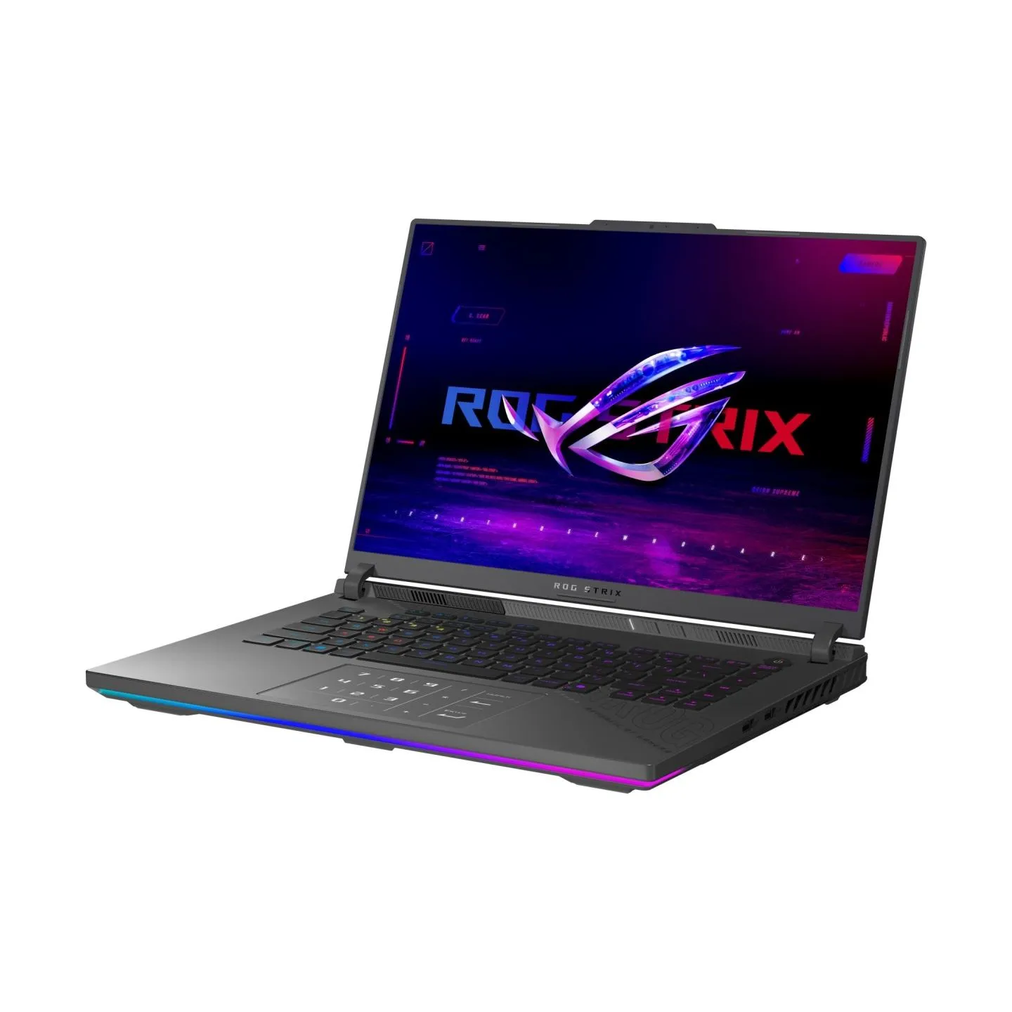 Asus Notebook|ASUS|ROG Strix|G16 (2025)|G614FR-S5022W|CPU  Ryzen 9|9955HX|2500 MHz|16"|2560x1600|RAM 16GB|DDR5|5600 MHz|SSD 1TB|