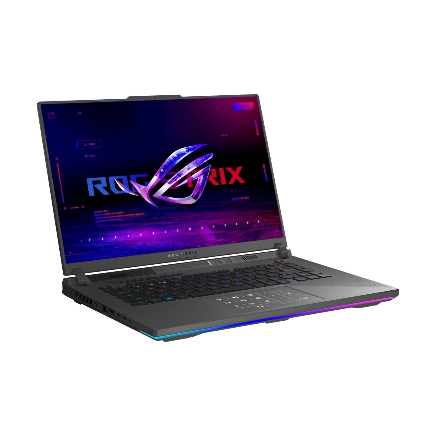 Asus Notebook|ASUS|ROG Strix|G16 (2025)|G614FR-S5022W|CPU  Ryzen 9|9955HX|2500 MHz|16"|2560x1600|RAM 16GB|DDR5|5600 MHz|SSD 1TB|