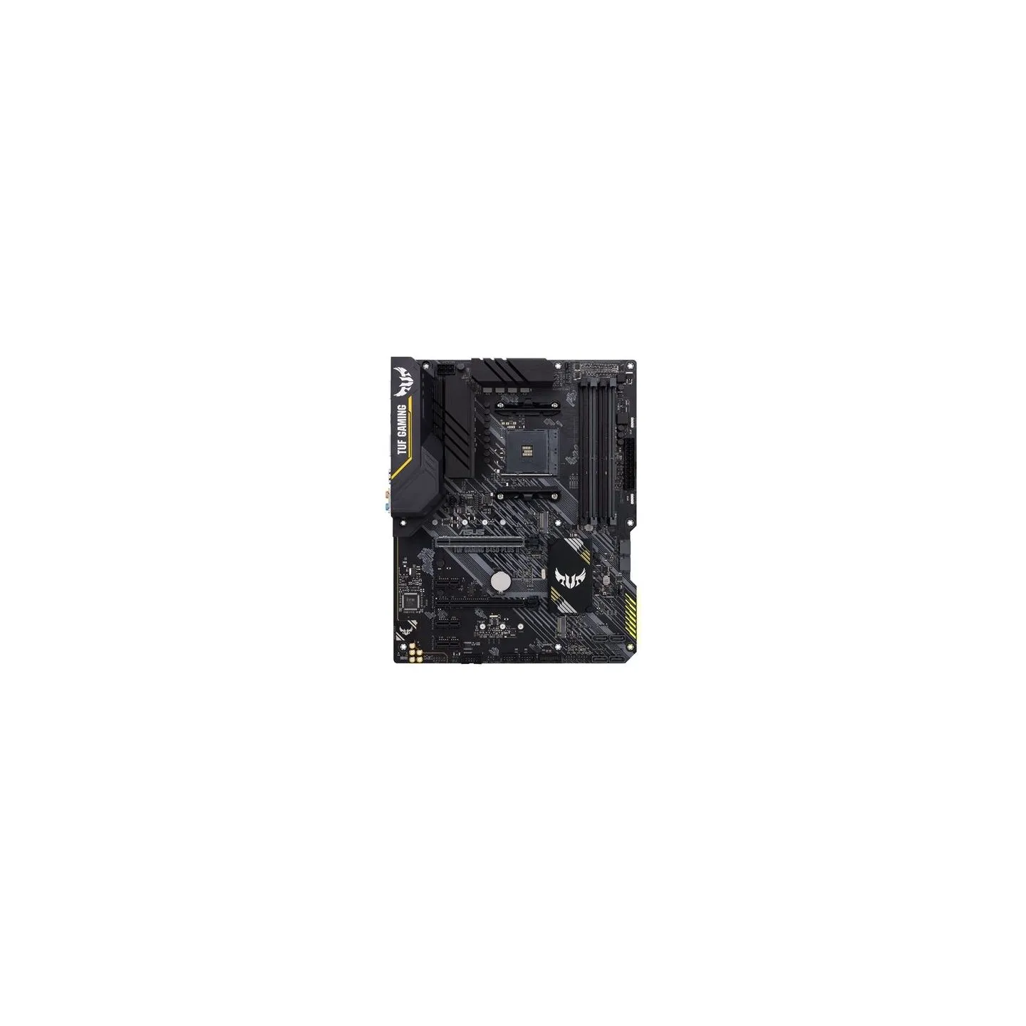 Asus | TUF GAMING B450-PLUS II | Processor family AMD | Processor socket AM4 | DDR4 | Memory slots 4 | Number of SATA connectors