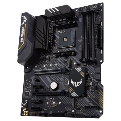 Asus | TUF GAMING B450-PLUS II | Processor family AMD | Processor socket AM4 | DDR4 | Memory slots 4 | Number of SATA connectors