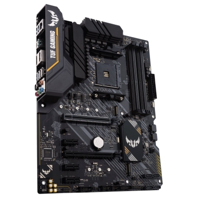 Asus | TUF GAMING B450-PLUS II | Processor family AMD | Processor socket AM4 | DDR4 | Memory slots 4 | Number of SATA connectors