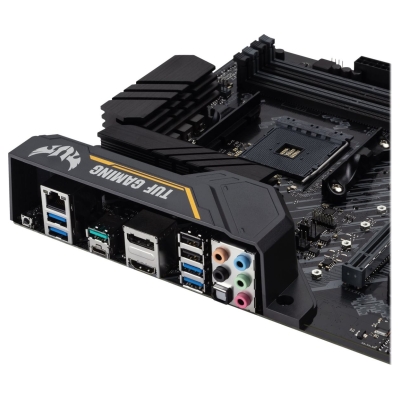 Asus | TUF GAMING B450-PLUS II | Processor family AMD | Processor socket AM4 | DDR4 | Memory slots 4 | Number of SATA connectors