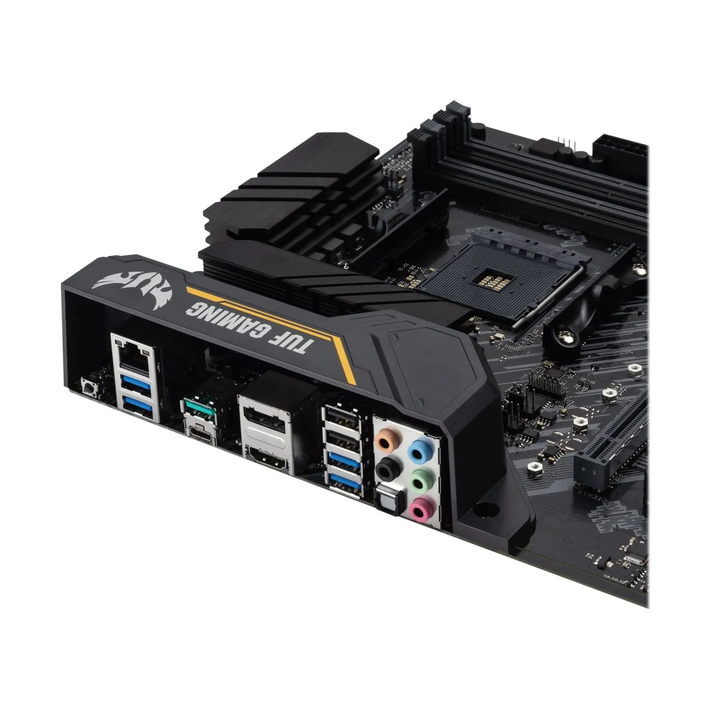 Asus | TUF GAMING B450-PLUS II | Processor family AMD | Processor socket AM4 | DDR4 | Memory slots 4 | Number of SATA connectors