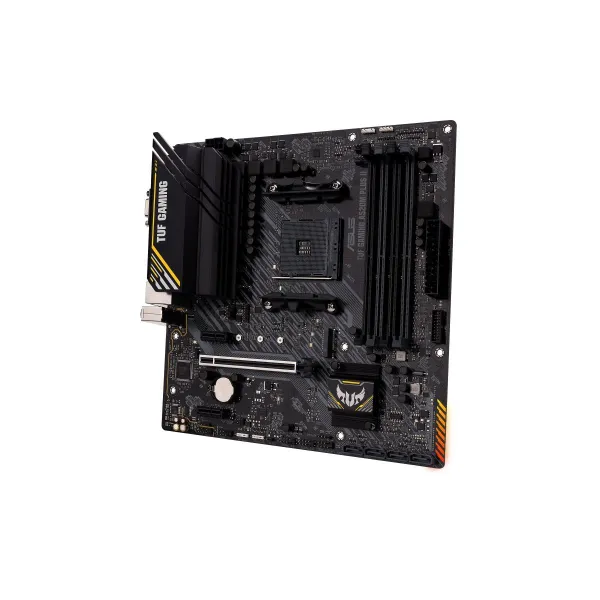 Asus | TUF GAMING A520M-PLUS II | Processor family AMD | Processor socket AM4 | DDR4 DIMM | Memory slots 4 | Supported hard disk