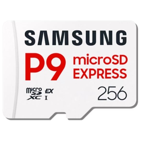 Samsung P9 Express | MicroSD Card | 256 GB | microSDXC | Flash memory class U3, V30, A1