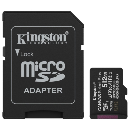 Kingston 512GB microSDXC Canvas Select