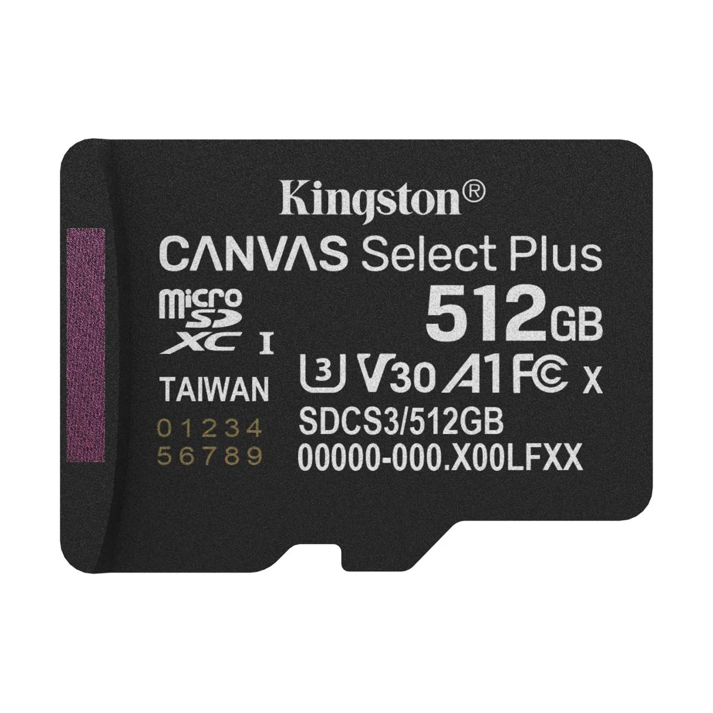 Kingston 512GB microSDXC Canvas Select