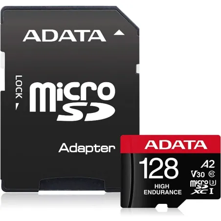 A-Data ADATA | AUSDX128GUI3V30SHA2-RA1 Memory Card | 128 GB | MicroSDXC | Flash memory class 10 | Adapter